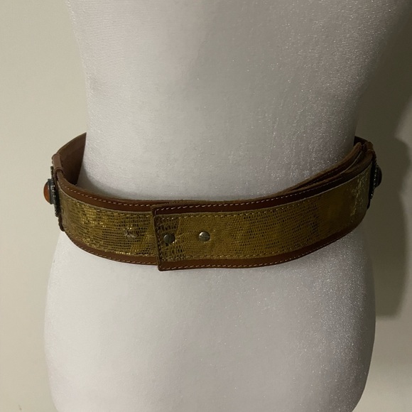 Vintage Brown and Silver Women\'s Belt main image 5